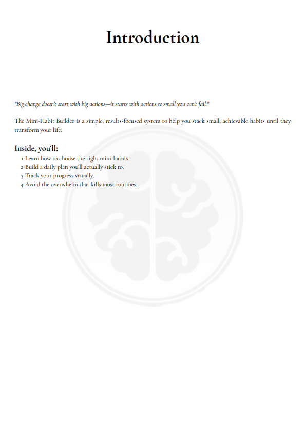 Product Preview